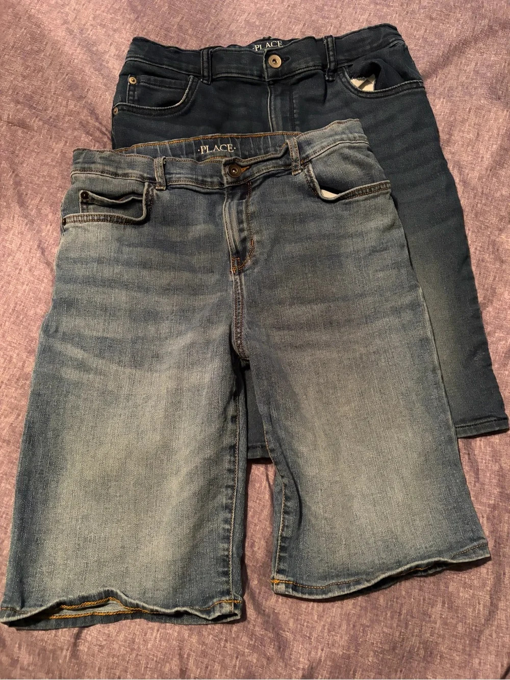 Boys Children’s Place Lot of TWO Jean Shorts